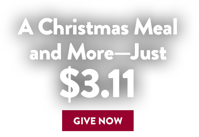 A Christmas Meal and More-Just $3.11