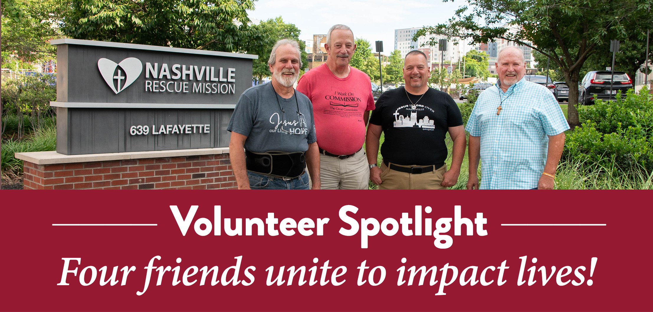Volunteer Spotlight – Four friends unite to impact lives!